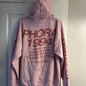 Yours Truly Pink Hoodie